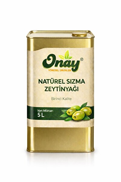 ONAY YÖRESEL ÜRÜNLER 5 Lt Zeytinyağı