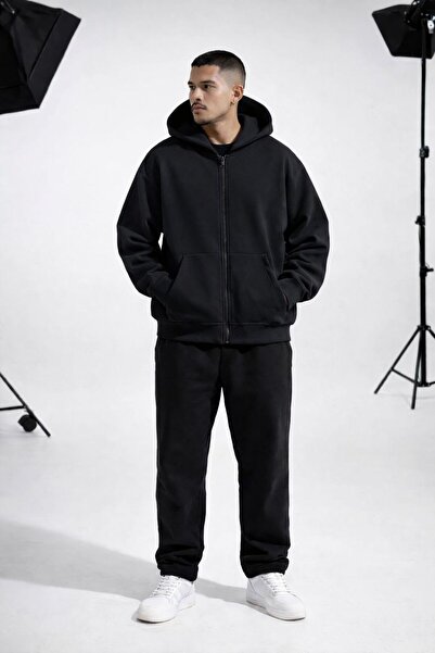 Karatopak سترة رياضية بقلنسوة للجنسين مع سحاب / كارديجان