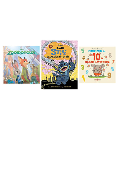 TÜRKİYE İŞ BANKASI KÜLTÜR YAYINLARI DISNEY ZOOTROPOLIS - SİHİRLİ DÜNYA... +2 ...