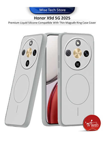 Wtech Honor X9d 5G 2025 Premium Liquid Silicone Compatible With Thin Magsafe ...