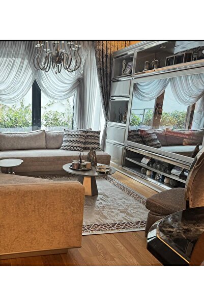 Gold Design Gümüş eskitme Orta sehpa lake üzeri el işçiliği özel çalışma