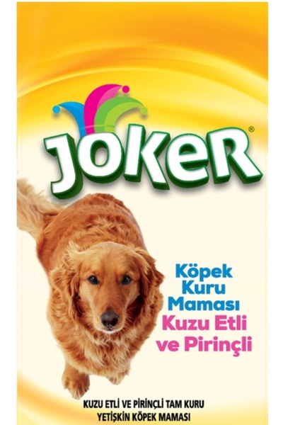 joker Kuzu Etli Pirinçli Köpek Maması