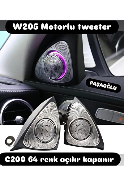 Bosch Mercedes c200 motorlu tweeter w205 64 renk tweeter