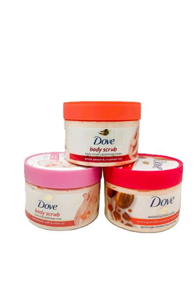 DOVEYI دوف مقشر للجسم متعدد المنتجات، 3 قطع
