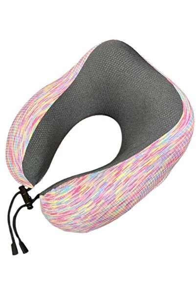 VİO وسادة سفر، وسادة رقبة من إسفنج الذاكرة، وسادة رأس على شكل حرف U، وسادة مر...