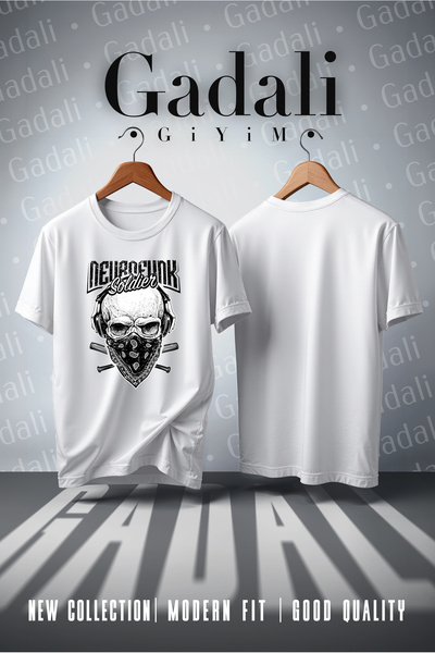 Gadali Unisex Neurofunk Soldier Printed T-Shirt