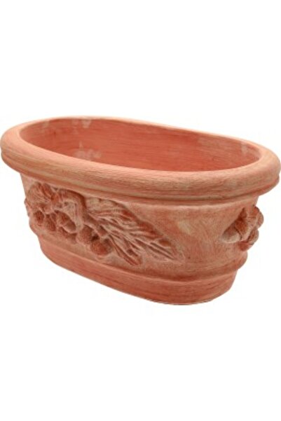 terecote Rustic Oval Pot 51