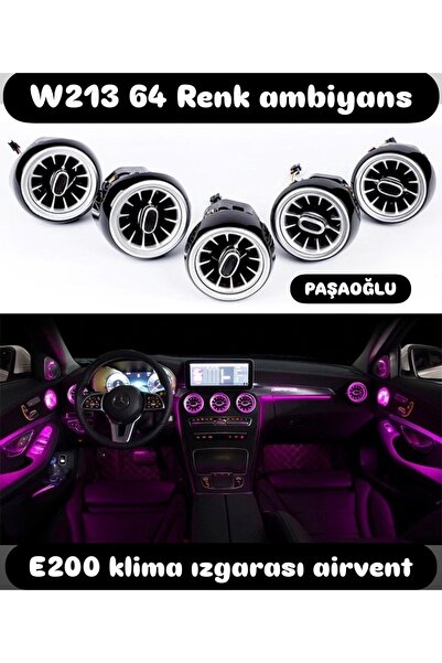 Bosch W213 airvent Mercedes e200 64 renk ışıklı klima
