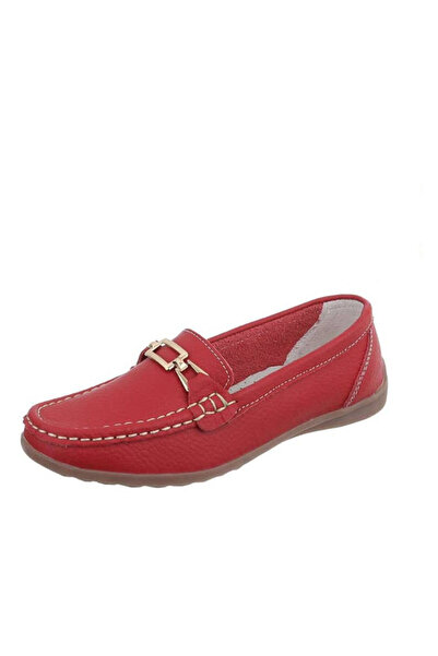 La Bottine Souriante Moccasins P610 red size 35