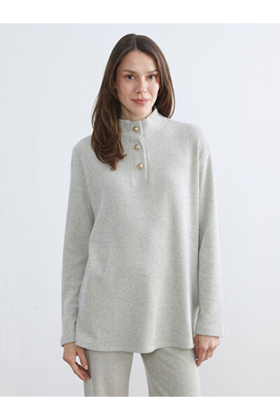 LC Waikiki Sparkling Choices by Shining Store Judge Roba Collar Glitter Blouse