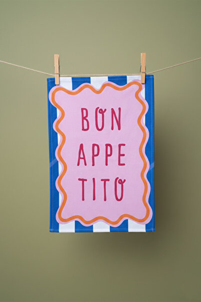 Alseko Concept Bon Appetito 1 Piece Cotton Kitchen Oven Towel