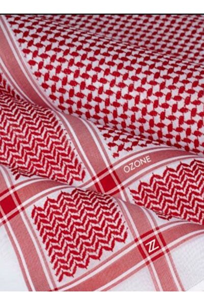 Premium الشماغ الأحمر والأبيض التقليدي، وشاح سعودي كلاسيكي