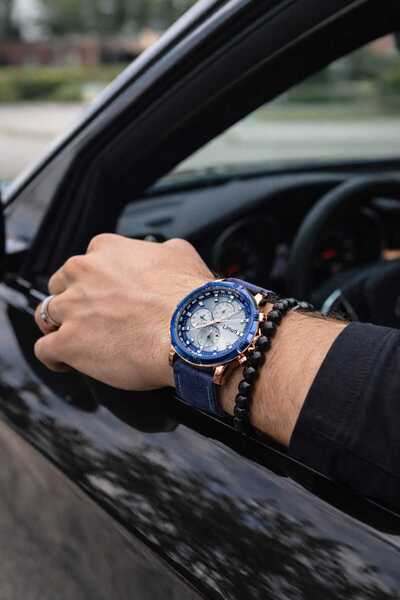 loreans erkek kol saati deri kordonlu