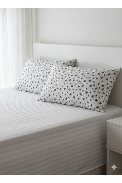 Ercahome tekstil 50*70 Double Pillowcases in Vibrant Colors Made of 100% Cott...