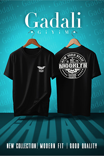 Gadali Unisex Motor Gangs Brooklyn Printed T-Shirt