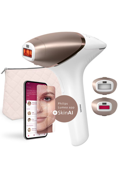 Philips Lumea IPL epilator Σειρά 9900 BRI950/01, αισθητήρας SmartSkin, σύνδεσ...