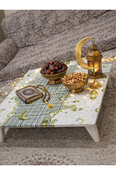 Genrics 🌙 Ramadan floor serving table – elegant multi-purpose design