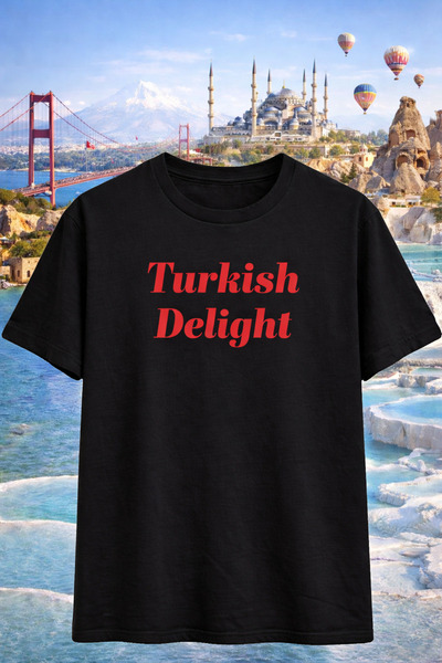 genosha Turkish Delight Printed T-Shirt T-Shirt Oversize 100% Cotton Comforta...