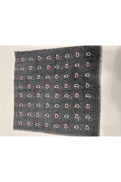 Bohemian Gray Organic Cotton Soft Scarf