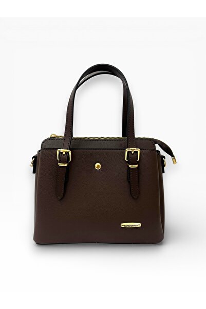 Sanmorris Salmet Bag Women's Long Strap 4-Compartment Simple and Stylish Shou...