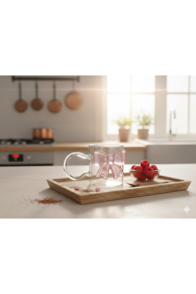 Ta-Fu Global Glass Cup with Bow
