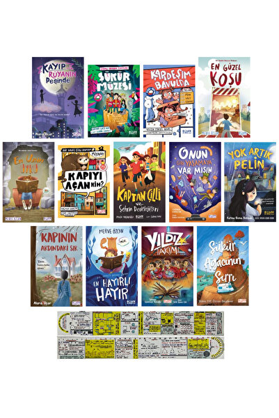 İlk Genç Timaş Ortaokullar için Dini Hikayeler Değerler+Çizgi Roman Seti 13 K...