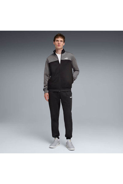 Puma Adults; Male, Unisex; Knitted Suits; Regular-Fit Long Sleeve; Black; Pum...