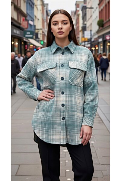 MODELİSA KADIN ODUNCU TUVİT EKOSE GÖMLEK