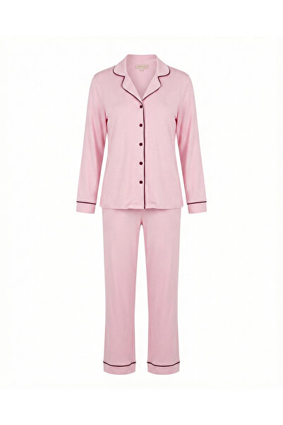 Pembe Modal Pijama Takımı