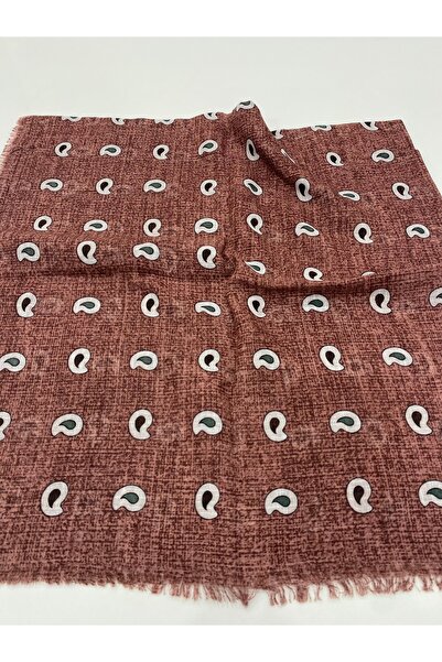 Bohemian Brick Color Organic Cotton Soft Scarf