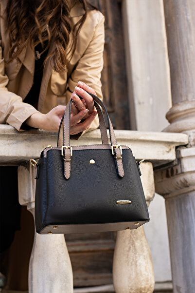 Sanmorris Salmet Bag Women's Long Strap 4-Compartment Simple and Stylish Shou...