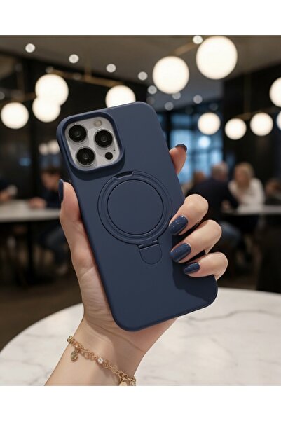 KILIF HOUSE Silicone Launch Case with Metal Stand Compatible with iPhone 12 /...