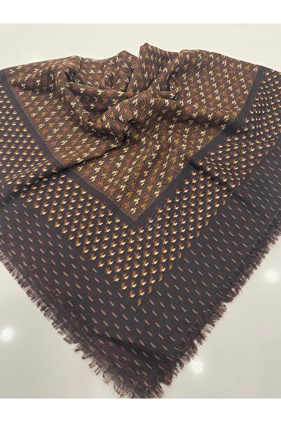 Bohemian Bitter Brown Organic Cotton Soft Scarf