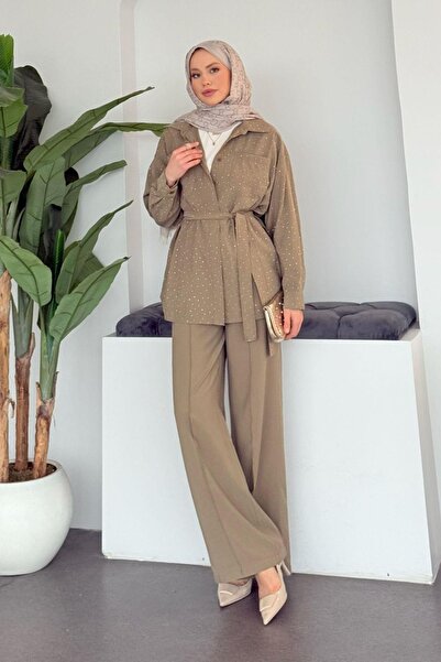 Hazamoda Elva Stone Set Khaki