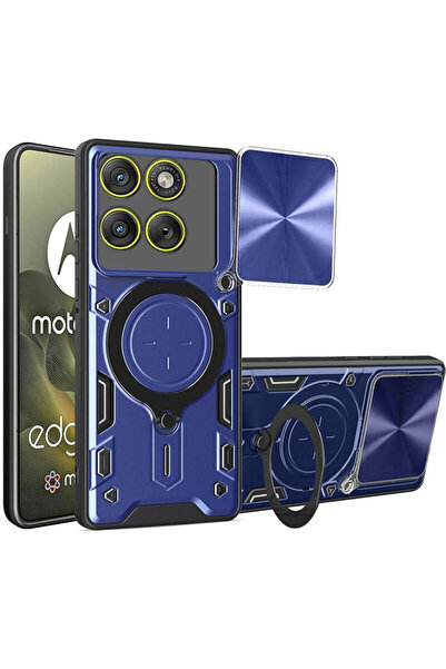 Techsuit Θήκη Motorola Edge 70 CamGuard Pro, μπλε