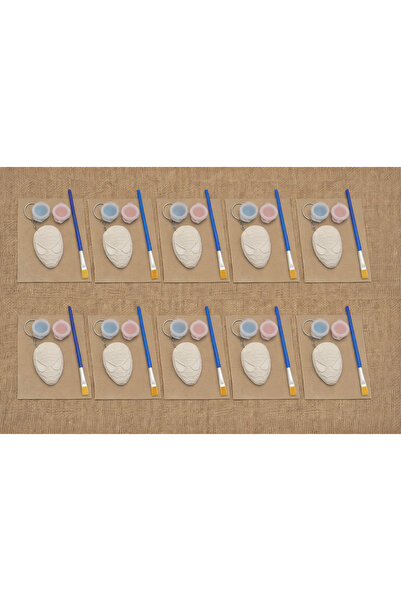 Nympha 10'lu Anahtarlık Boyama Etkinlik Seti | Anaokulu ve Doğum Günü Etkinliği