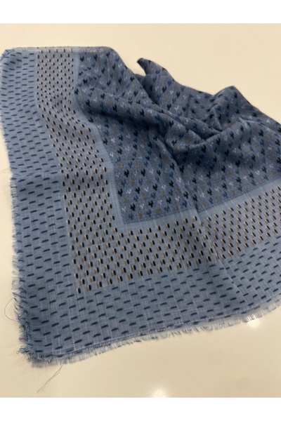 Bohemian Blue Organic Cotton Soft Scarf