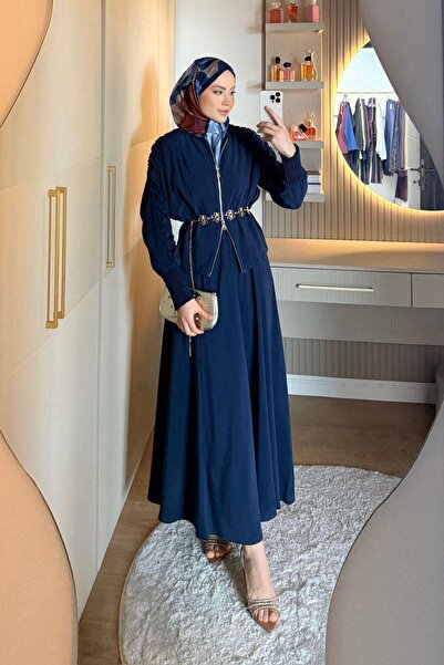 Hazamoda Sude Gipeli Suit Navy Blue