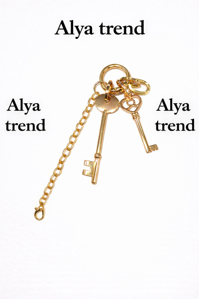 bettymettys Alya Trend Key Bag Ornament Bag Charm Bag Accessory