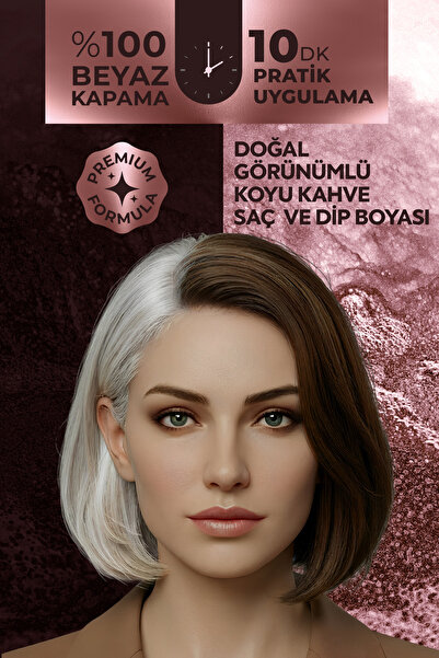 Softto Plus Expert Woman Brown Hair Color / Koyu Kahve / 2 Adet / Kadınlara Özel Geliştirilmiş Formül