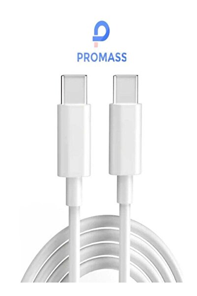 no markte Fast Charging Cable Type-C to Type-C White