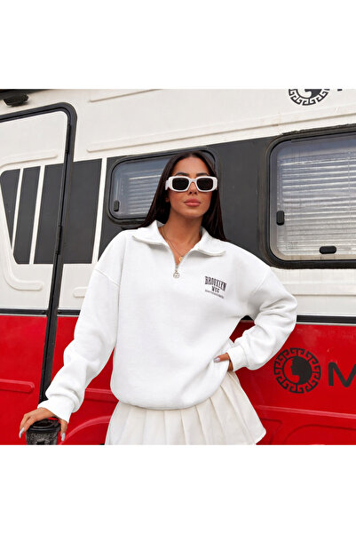 Nursay White sweatshirt