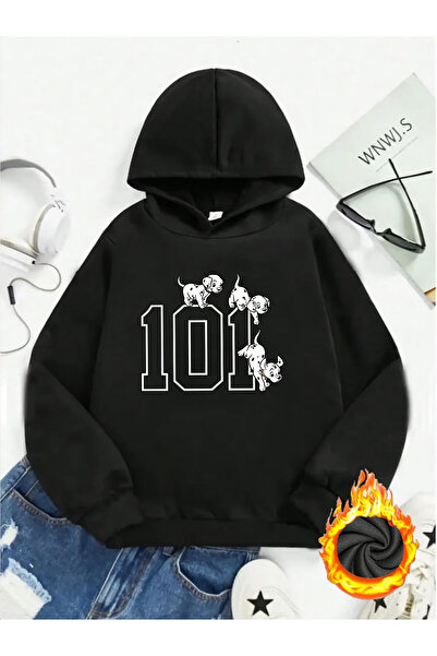 Rayan & Hoor Style Unisex Printed Hooded Sweatshirt