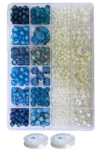 By MO Accessories New Season Authentic Acrylic Beads Jewelry Making Hobby Set...