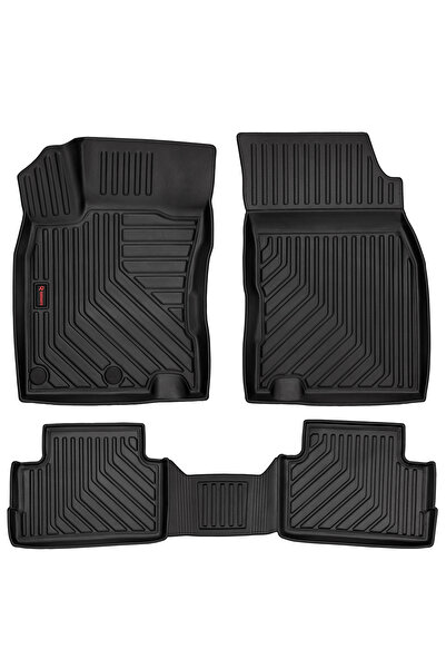 Other Covorașe auto din cauciuc 3D pentru Nissan Qashqai II J11 - Margine 5cm