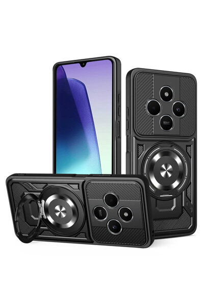 Techsuit Xiaomi Redmi 14 C RuggedCam, negru