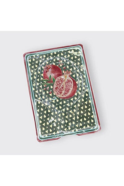 VITELLI DUBAI Hazeran Pomegranate Oval Cigar Ashtray