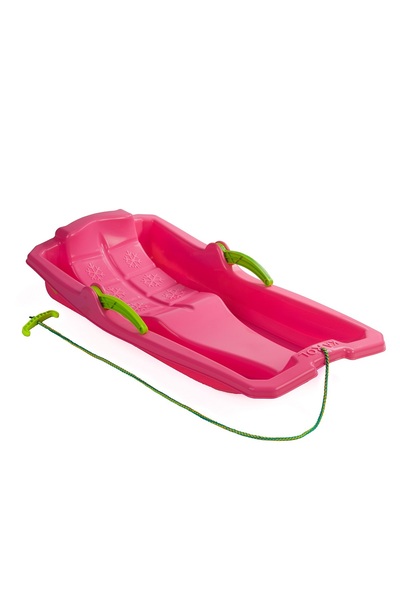 Other Plastic Sled with Brakes Pink