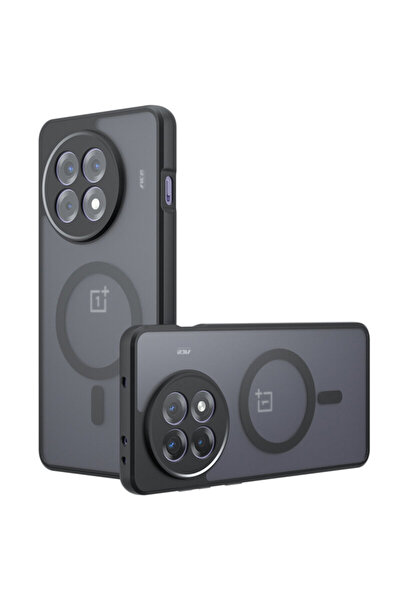 Techsuit OnePlus 13R PureFrost MagSafe Case, Black Frost