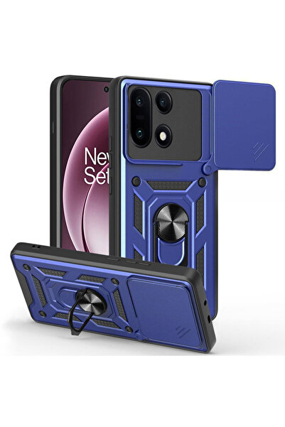 Techsuit Husă de protecție pentru camera OnePlus 15, seria CamShield, albastră